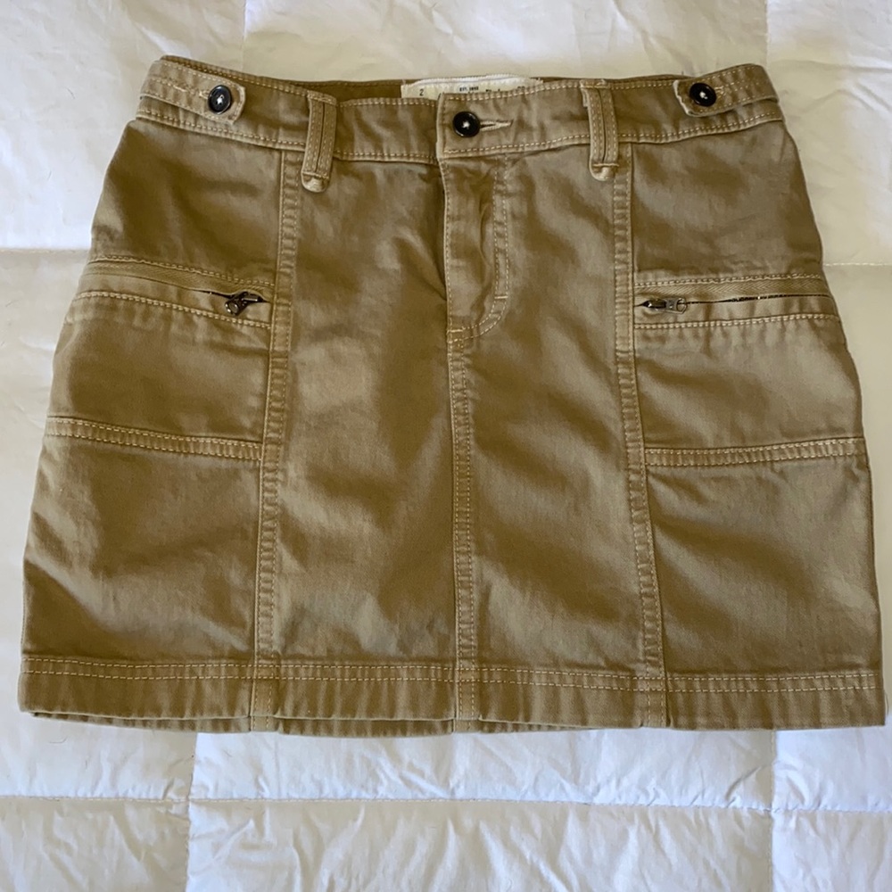 Abercrombie & Fitch Mini Skirt Womens  26 Brown